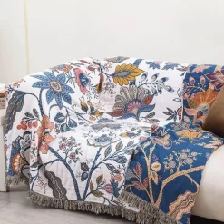 Bohemian Sofadecke - Ganzjahres-Antirutschbezug