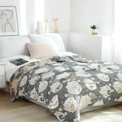 Boho Baumwollgaze Überwurfdecke - Sofabettbezug