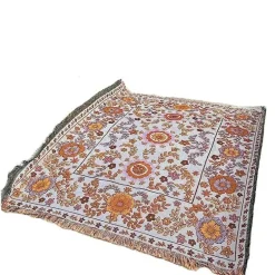 Boho Blumendecke - Gemütliches Sofadekor