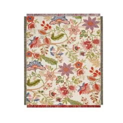 Boho Blumendecke - Gemütliches Sofadekor