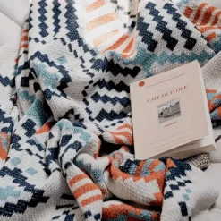 Boho Geometrische Überwurfdecke - Schicker Dekobezug