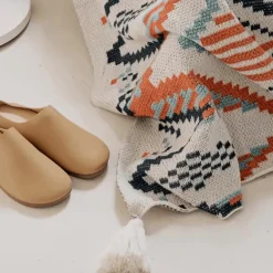 Boho Geometrische Überwurfdecke - Schicker Dekobezug