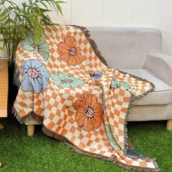 Boho Gobelindecke - Jacquard Picknick Sofa Dekor