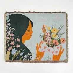 Boho Gobelindecke - Jacquard Picknick Sofa Dekor