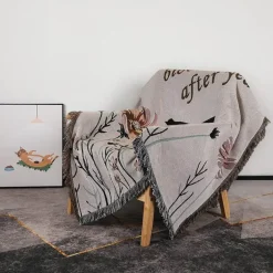 Boho Gobelindecke - Jacquard Picknick Sofa Dekor