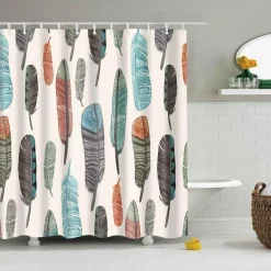 Boho Mandala Duschvorhang - Stilvolles Badezimmerdekor