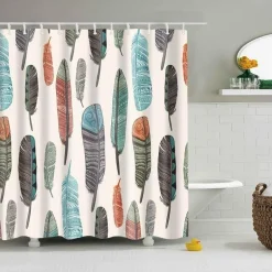 Boho Mandala Duschvorhang - Stilvolles Badezimmerdekor