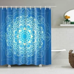 Boho Mandala Duschvorhang - Stilvolles Badezimmerdekor