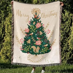 Boho Nordische Campingdecke - Schicke Sofadecke Home Decor