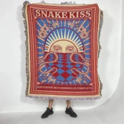 Boho Nordische Sofadecke - Gobelin Tagesdecke Dekor