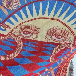 Boho Nordische Sofadecke - Gobelin Tagesdecke Dekor