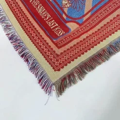 Boho Nordische Sofadecke - Gobelin Tagesdecke Dekor