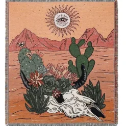 Boho Schlangenmuster Sofadecke - Gobelin Dekor Bezug