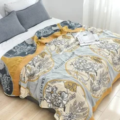 Boho-Baumwolldecke – Leichte Sommerdecke für Betten und Sofas