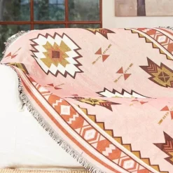 Boho-Überwurfdecke – gemütliche, dekorative Decke