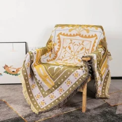 Boho-Überwurfdecke – gemütliche, dekorative Decke