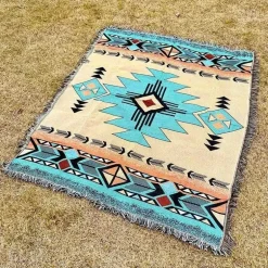 Boho-Überwurfdecke – gemütliche, dekorative Decke