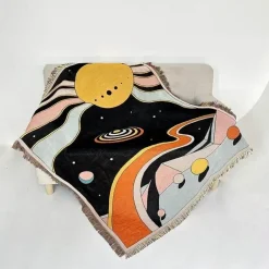 Boho-Überwurfdecke – gemütliche, dekorative Decke