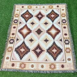 Boho-Überwurfdecke – gemütliche, dekorative Decke