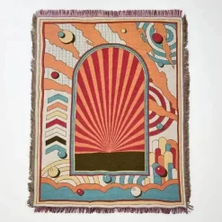 Boho-Überwurfdecke – gemütliche, dekorative Decke