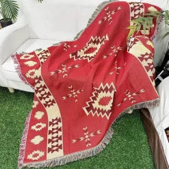 Boho-Überwurfdecke – gemütliche, dekorative Decke