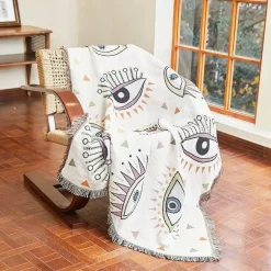 Boho-Überwurfdecke – gemütliche, dekorative Decke