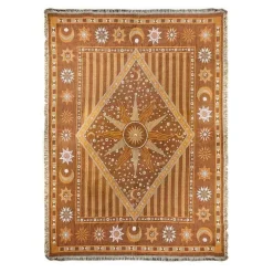 Boho-Überwurfdecke – gemütliche, dekorative Decke