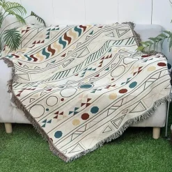 Boho-Überwurfdecke – gemütliche, dekorative Decke