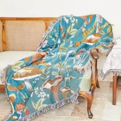 Boho-Überwurfdecke – gemütliche, dekorative Decke