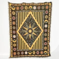 Boho-Überwurfdecke – gemütliche, dekorative Decke