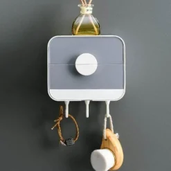 Bohrfreier Seifenspender zur Wandmontage – praktischer Badezimmer-Organizer