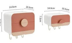 Bohrfreier Seifenspender zur Wandmontage – praktischer Badezimmer-Organizer