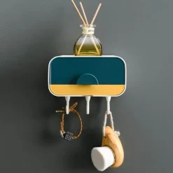 Bohrfreier Seifenspender zur Wandmontage – praktischer Badezimmer-Organizer