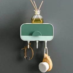 Bohrfreier Seifenspender zur Wandmontage – praktischer Badezimmer-Organizer