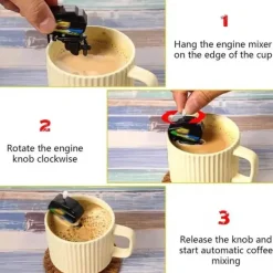 Bootsmotor-Kaffeemixer-Gadget – Lustiges Küchenwerkzeug