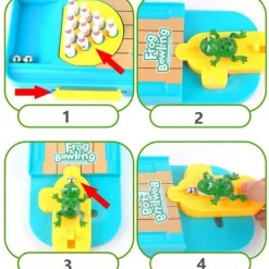 Bowlingspiel für Kinder – Lustiges Desktop-Bowling-Set