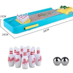 Bowlingspiel für Kinder – Lustiges Desktop-Bowling-Set