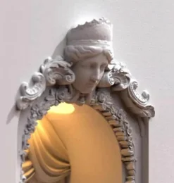 Braut-Eck-Nachtlampe - Elegantes Hochzeitsdekor