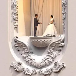 Braut-Eck-Nachtlampe - Elegantes Hochzeitsdekor