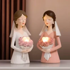 Brautstrauß-Ornamente – Elegante Hochzeitsdeko-Accessoires