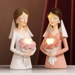 Brautstrauß-Ornamente – Elegante Hochzeitsdeko-Accessoires