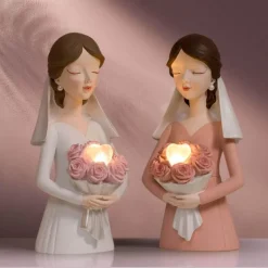 Brautstrauß-Ornamente – Elegante Hochzeitsdeko-Accessoires