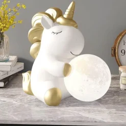 Bären-Nachtlampe – Süßes Tischlicht aus Kunstharz