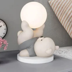Bären-Nachtlampe – Süßes Tischlicht aus Kunstharz