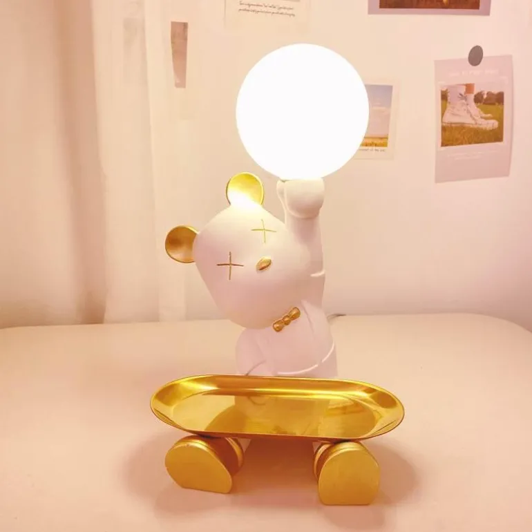 Bären-Schreibtischlampe – Süßes Nachtlicht für Kinder