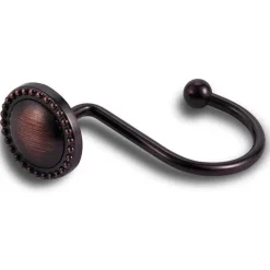 Bronze Shower Curtain Hooks - Decorative Bathroom Accessories