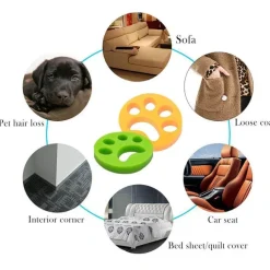 Bürste zum Entfernen von Tierhaaren – Werkzeug zum Entfernen statischer Aufladung in der Wäsche