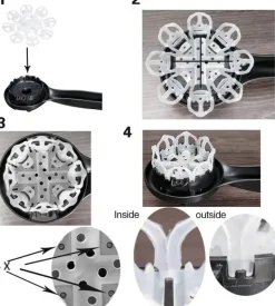 Bürstenreiniger für Espressomaschinen, Wartungswerkzeug für Kaffeemühlen