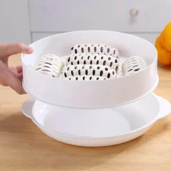 Brötchendämpfer für die Mikrowelle – 12-lagiges, langlebiges Küchenwerkzeug für perfekt gedämpfte Brötchen