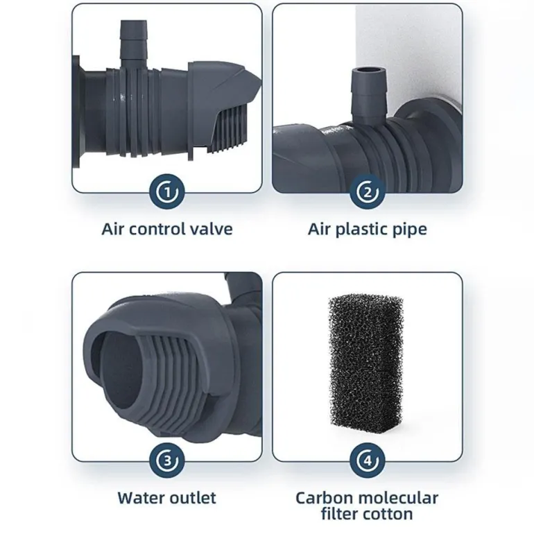 Bubble Aquarium Filter - Frischluftfiltersystem